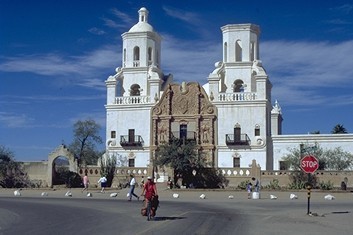 church near mexican border
