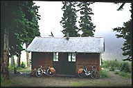 shelter at campground