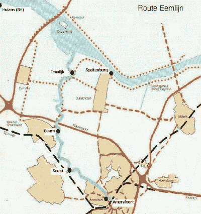 map of eemlijn