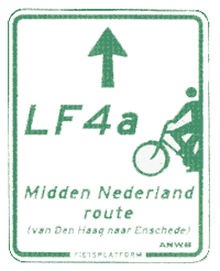 sign for lf bike routes