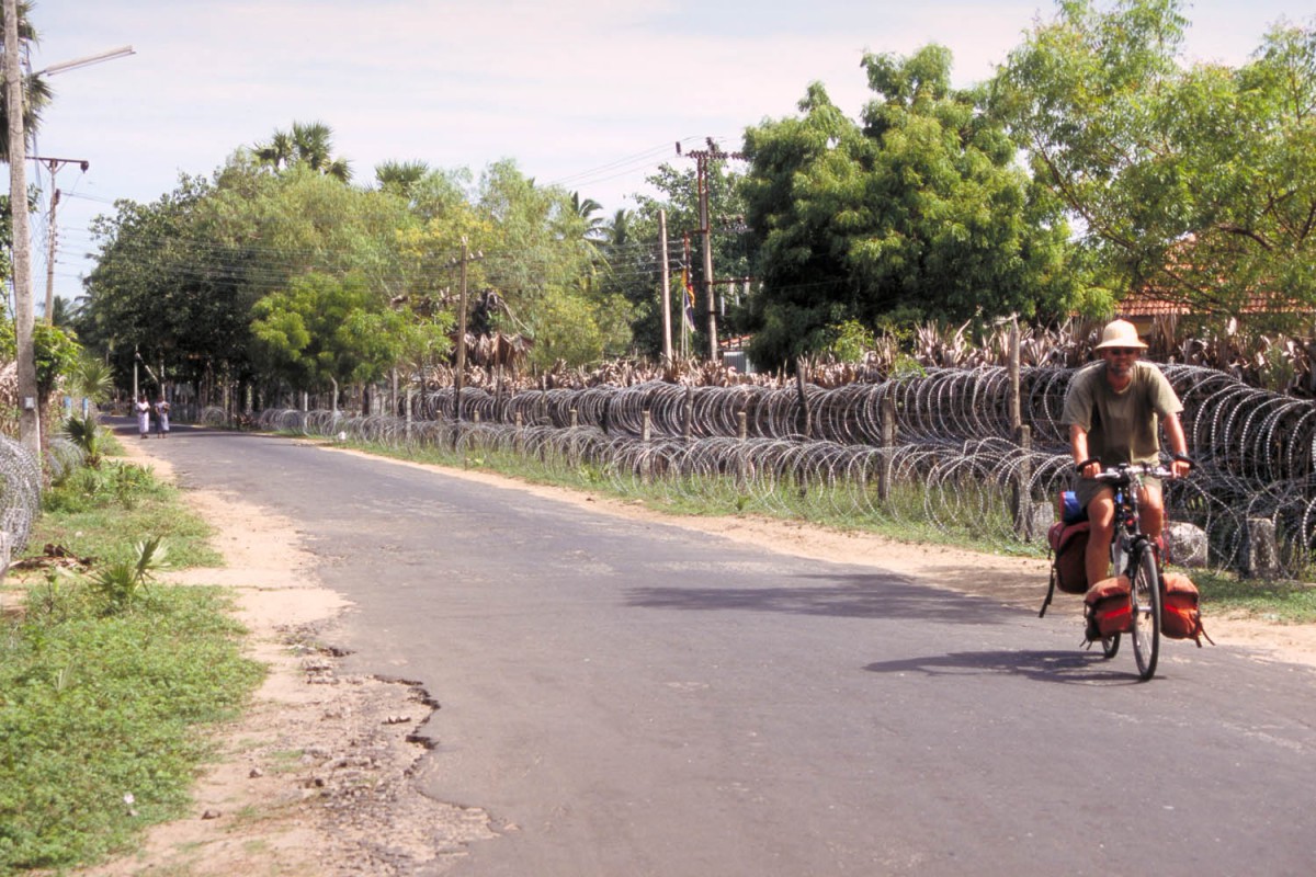 Paul passing a military checkpoint