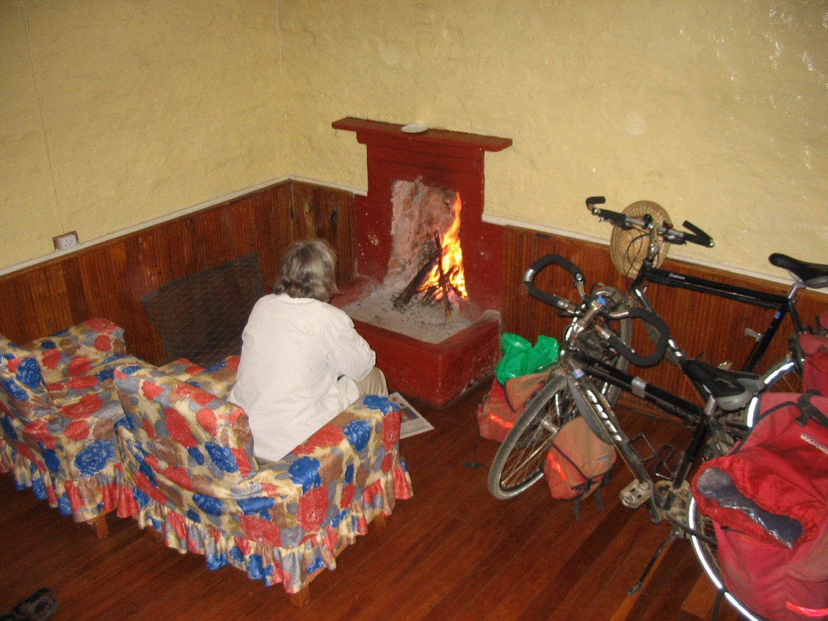 ...enjoying luxury accommodation at the Naro Moru River Lodge