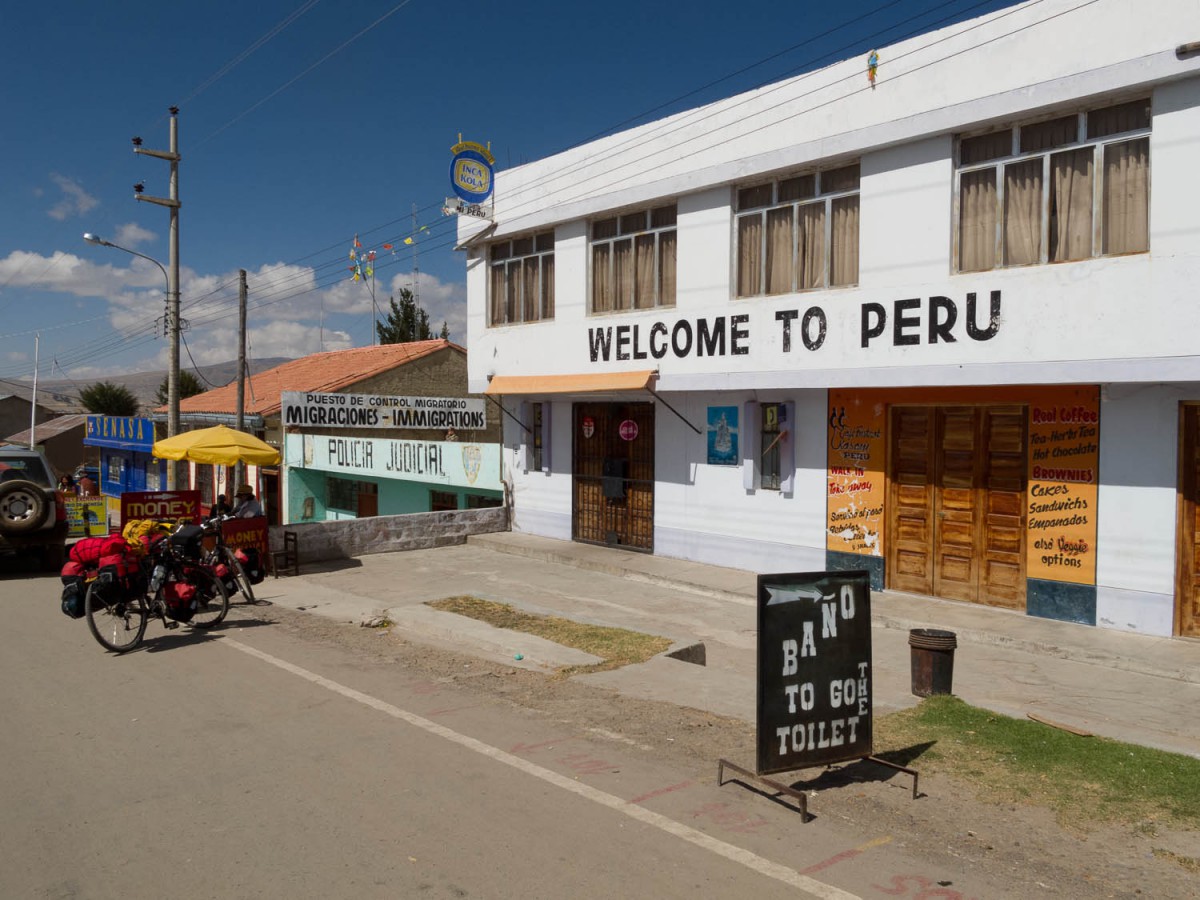 Entering Peru (for one day)