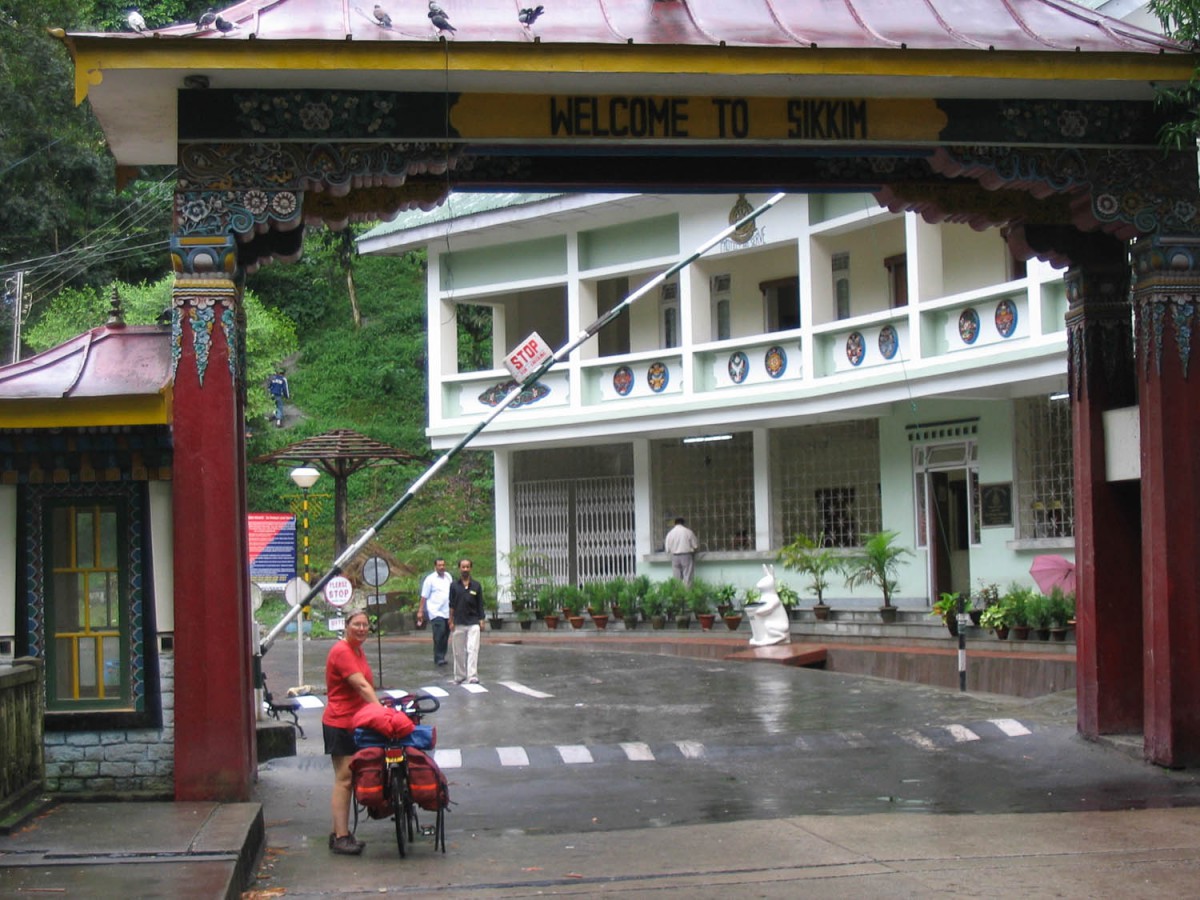 Border with Sikkim