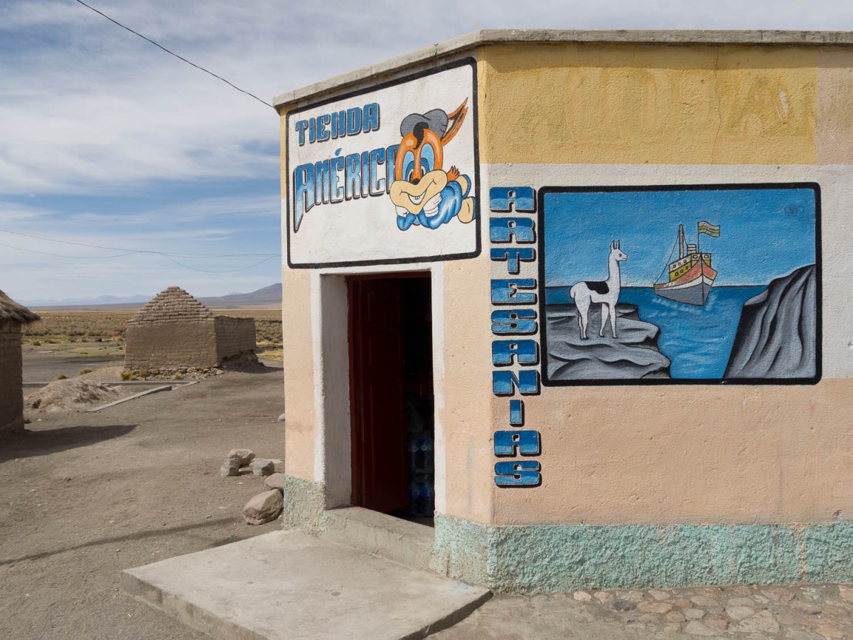 Shop in Sajama village