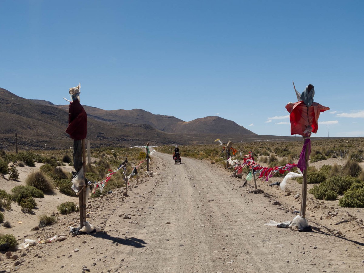 Entering the Chiapa road