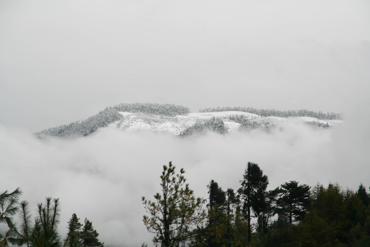 first snow at Ura Valley