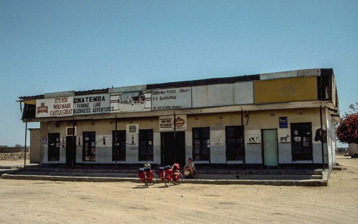 village shop on the road to Bulawayo; cold drinks and basic supplies