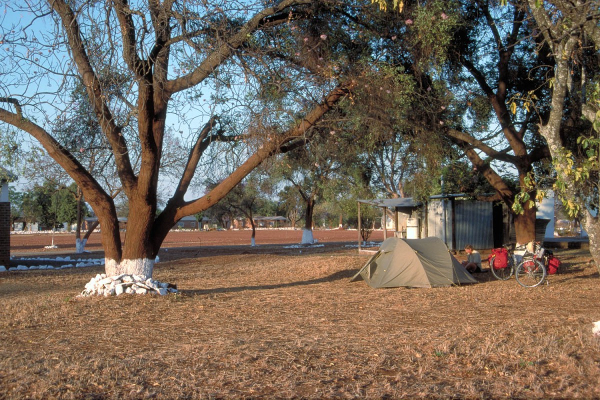camping at Filabusi Police Station