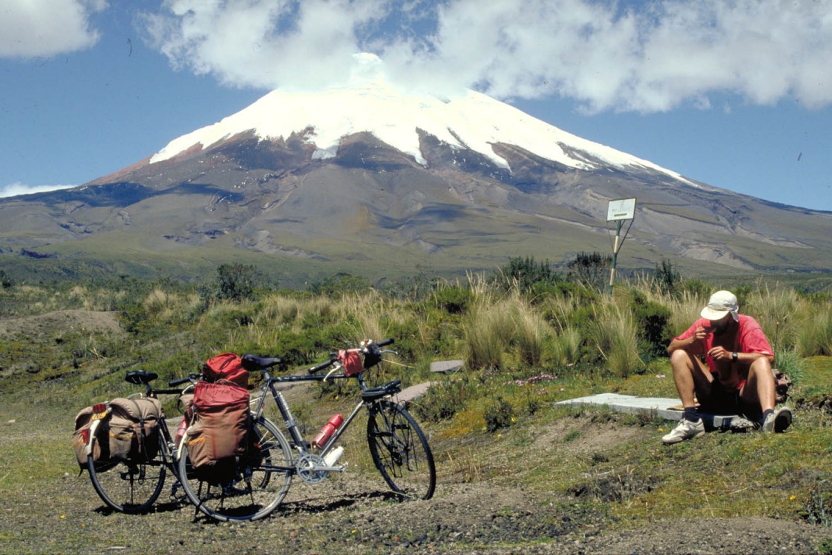 end of the road up the Cotopaxi