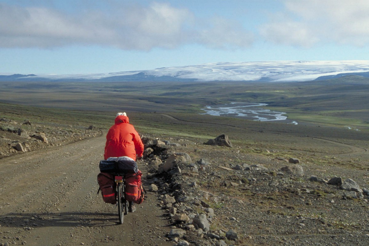 the Kjölur mountain road south of Hveravellir