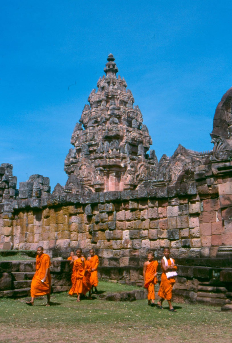 young monks at a temple