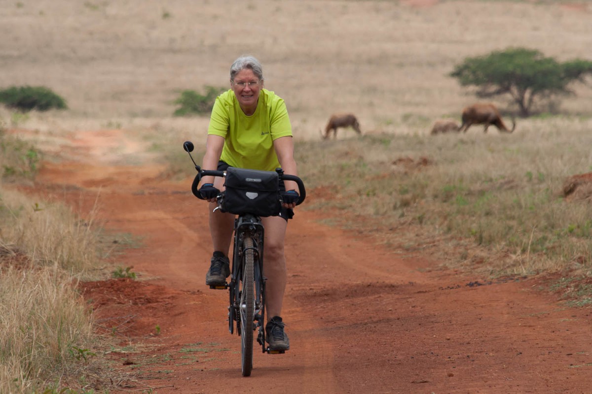 Cycling in Mliwane Nature Reserve