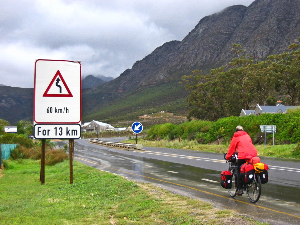 Leaving Franschoek