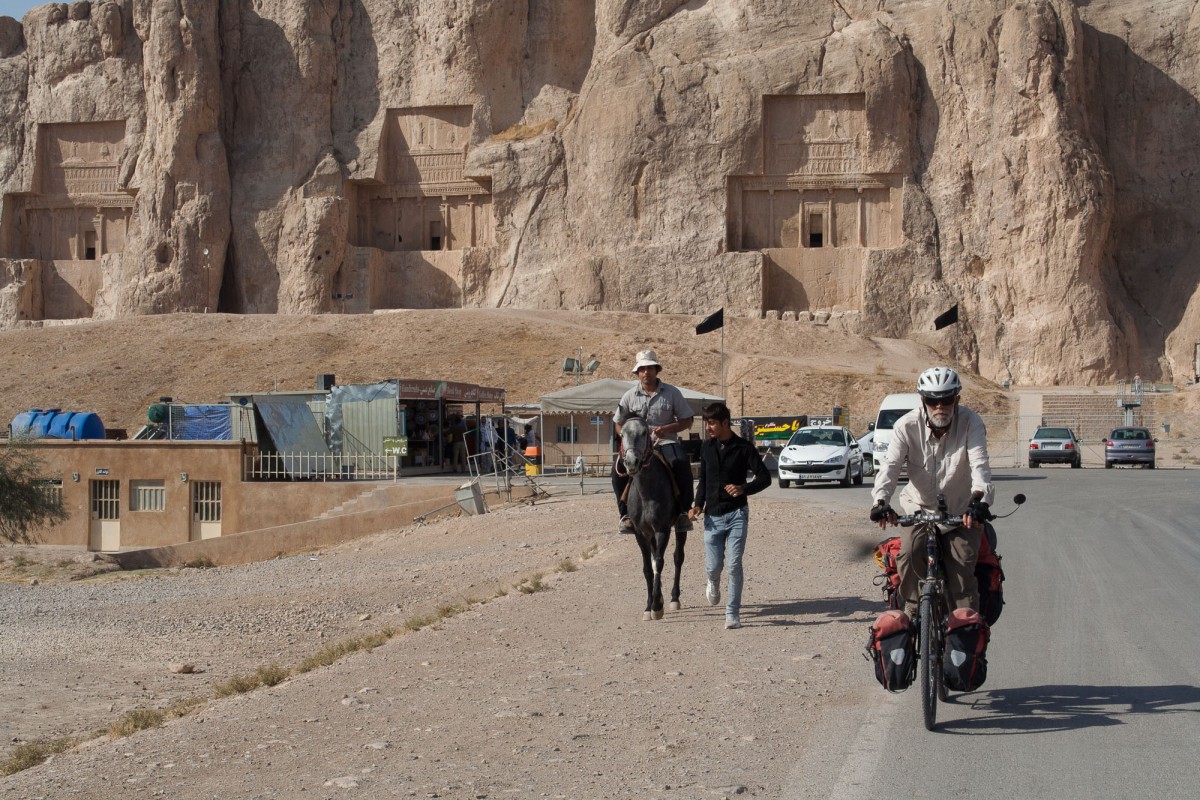 at one of the northern sites of Persepolis