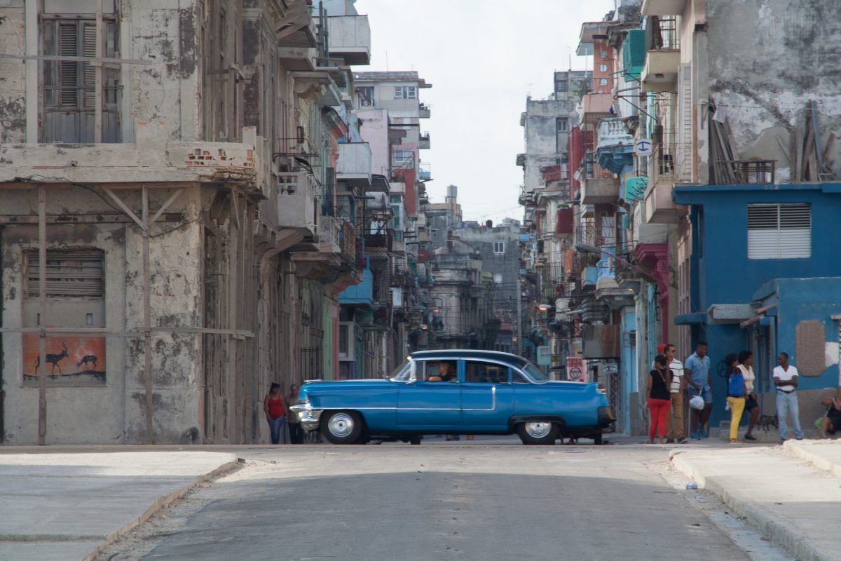 back in Havana